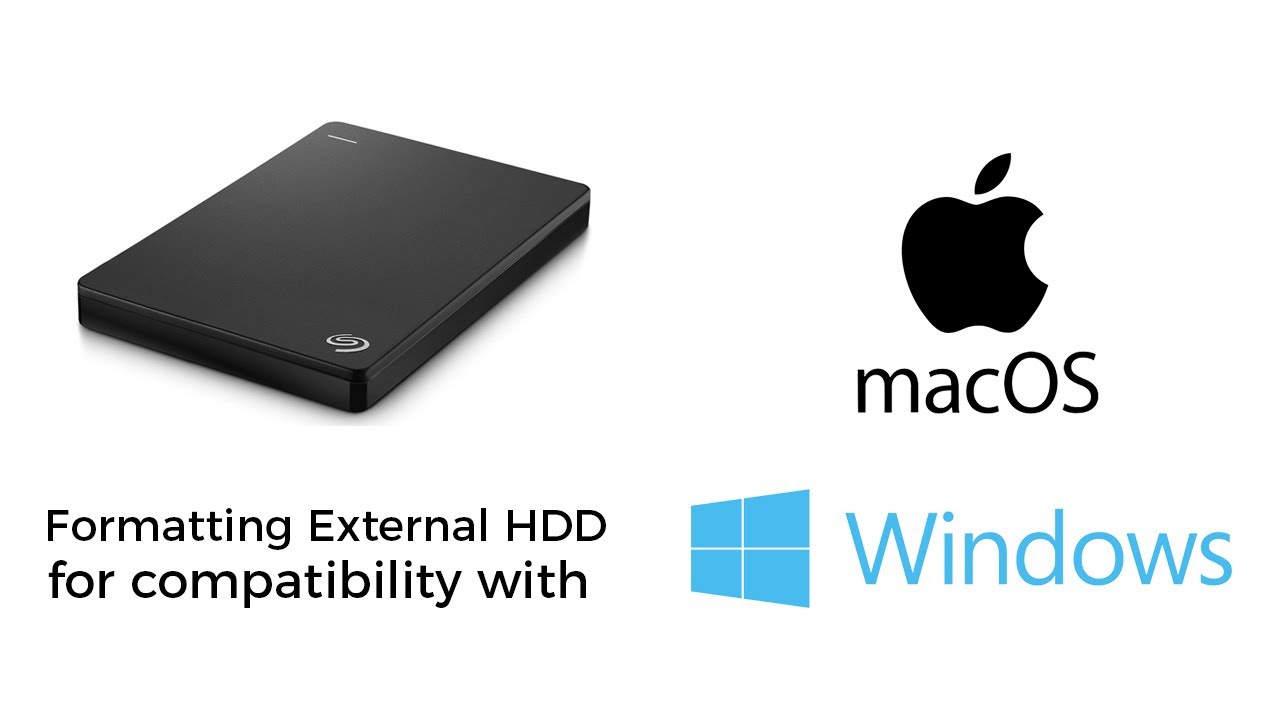 format desktop drive seagate for windows and mac